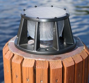 Solar LED Piling Light- Steady ON-  Shipping added to final invoice