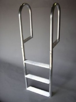 Wide Step Dock Ladder- 4 Step, Does Not Qualify for Free Shipping