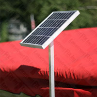 12V Solar Charging Kit- Single 10 Watt Panel- Shipping Added to Final Invoice