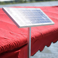 12V Solar Charging Kit- Single 20 Watt Panel (Heavy Duty)- Shiping Added to Final Invoice