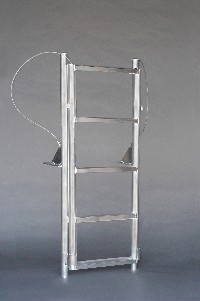 Finger Pier Lift Ladder- 7 Step, Shipping added to final invoice