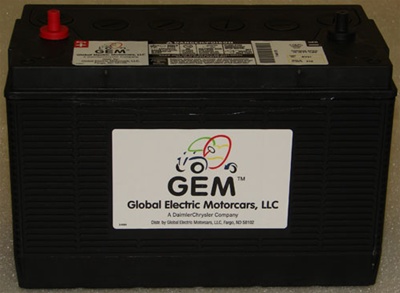 GEM Car with Six DEKA EV31 w/GEM LABLE